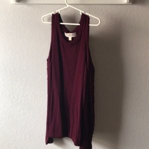 Open shoulder sweater